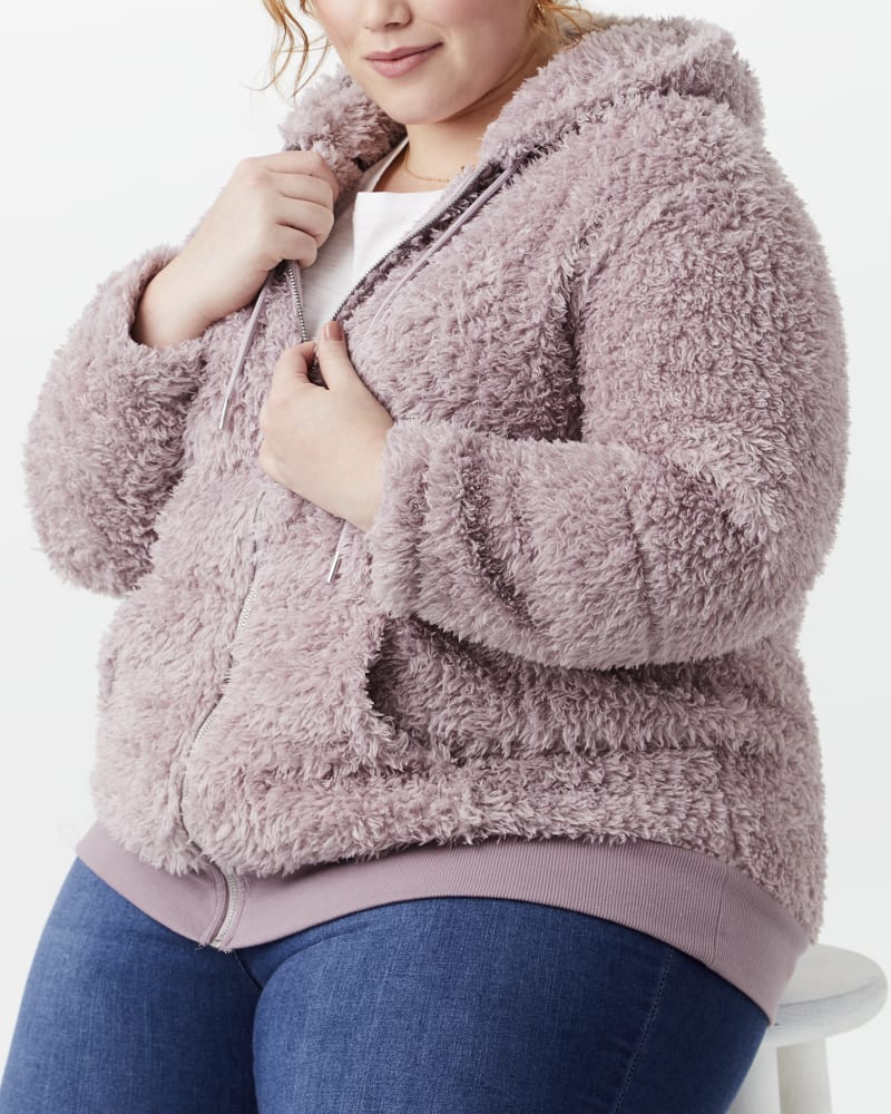 Plus size sherpa pullover 4x best sale